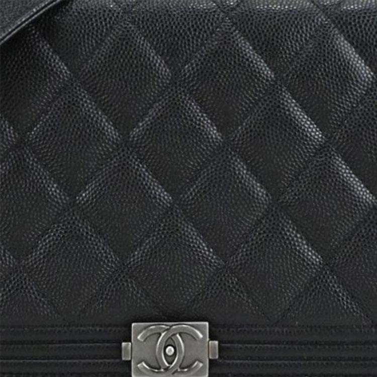 LeboyWOC Кожаная сумочка-кошелек через плечо, Женская черная сумка CHANEL — фото 4