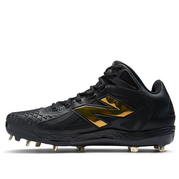

Кроссовки ohtani 1 cleats 'black metallic gold' New Balance, черный