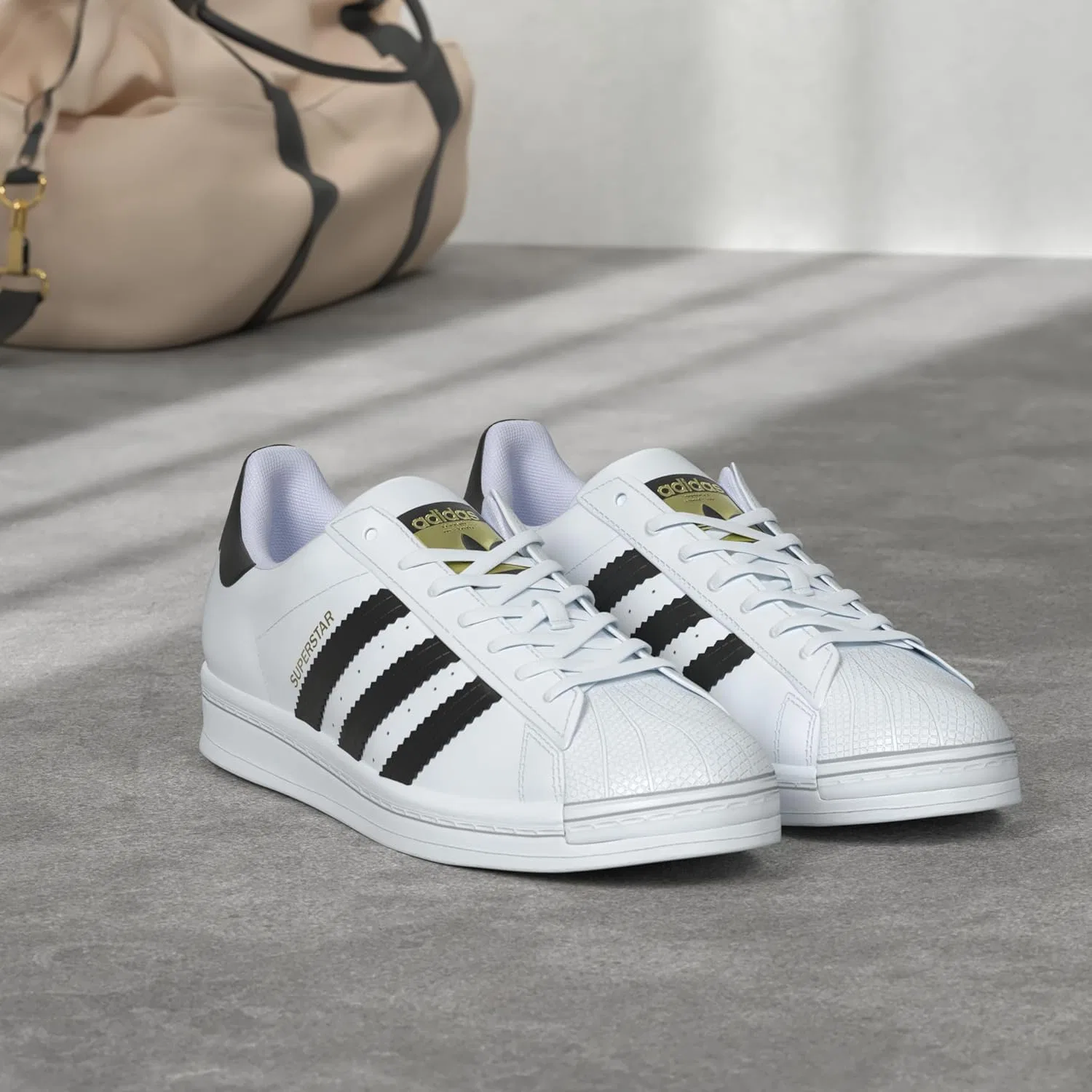 Женские кроссовки Adidas Originals Superstar, 3-White Black — фото 3