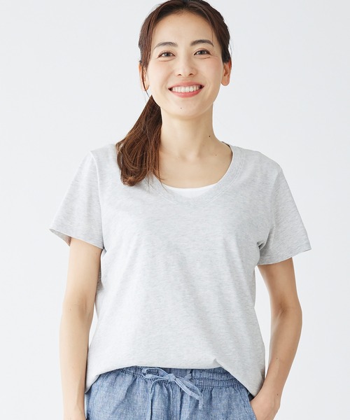 

Футболка из стираного хлопка, V-образный вырез, стандартный американский крой L.L.Bean