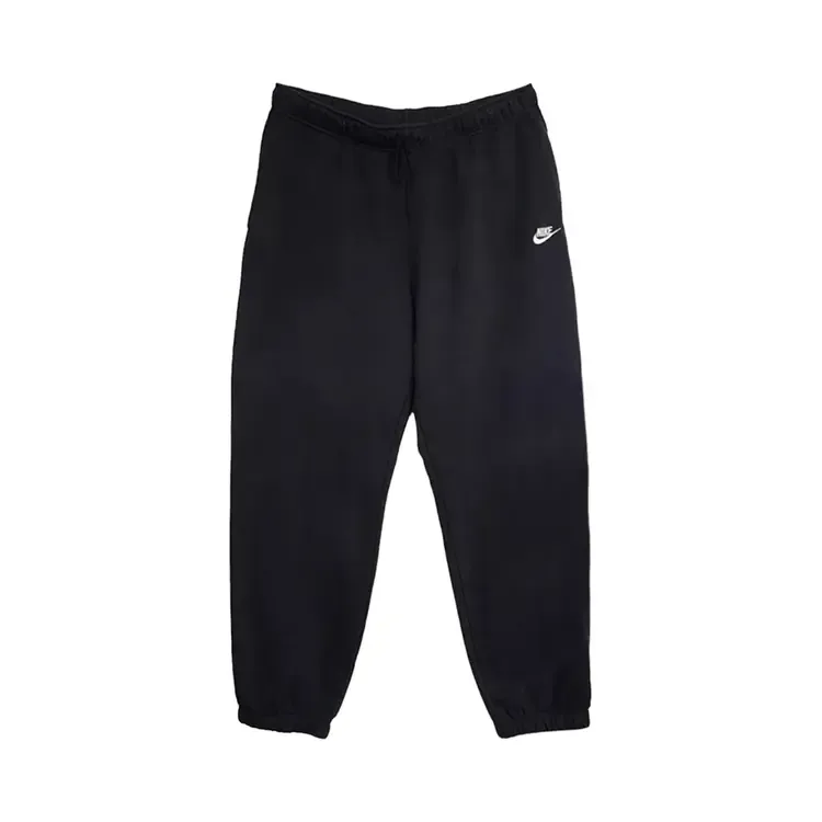 Спортивные штаны Nike NSW Club Fleece Oversized 'Black/White'