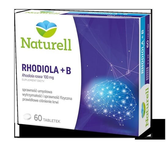 

Родиола+В - умственная работоспособность 60 таблеток. Naturell