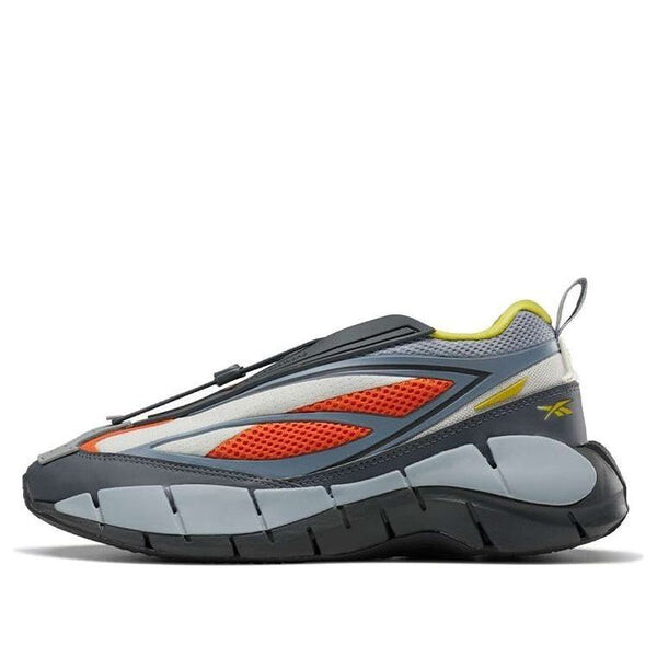 

Кроссовки cottweiler x zig 3d storm hydro 'river rapids pack - meteor grey swag orange' Reebok, серый