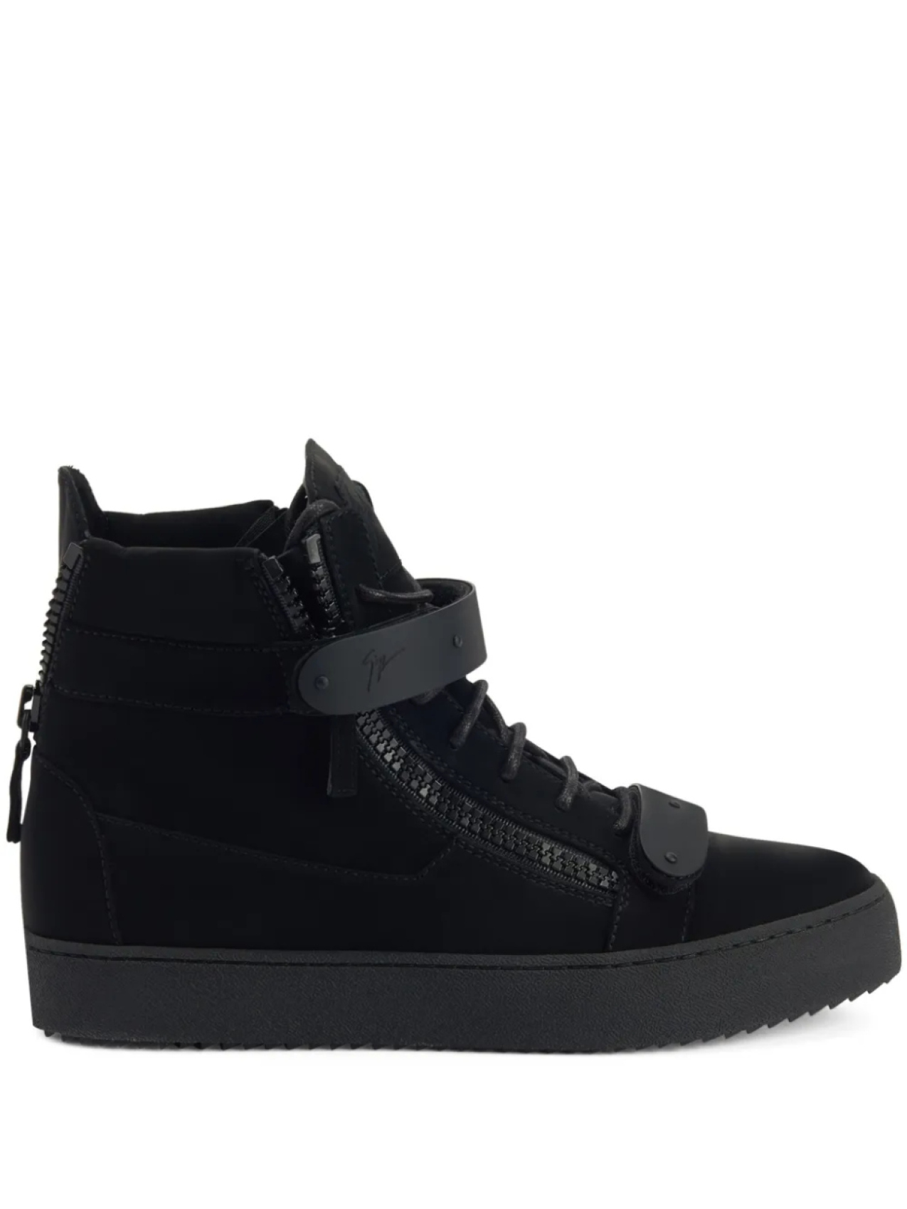 

Giuseppe Zanotti высокие кроссовки Coby, черный