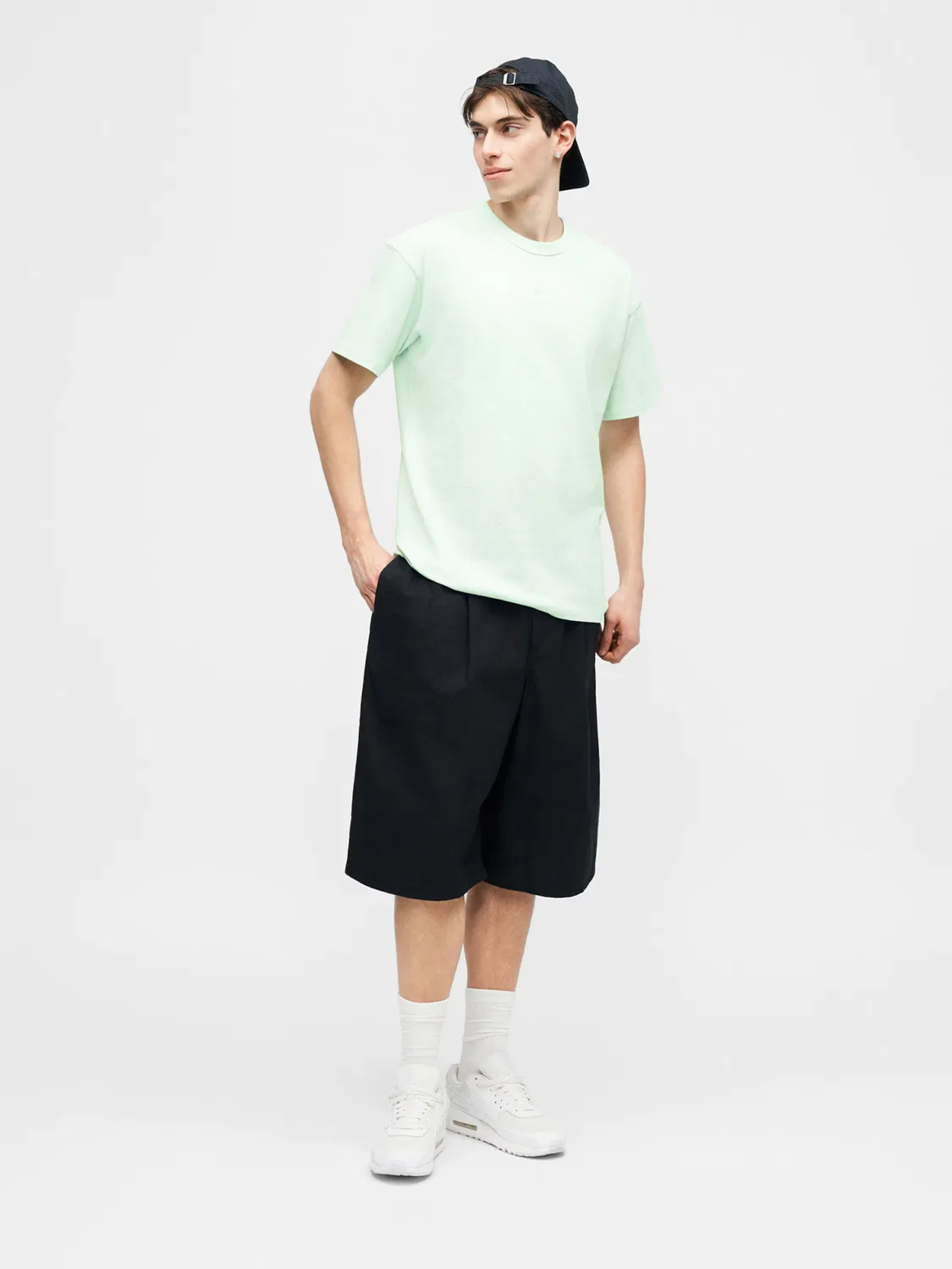 Футболка 'PREM ESS' Nike Sportswear, Light Green — фото 4