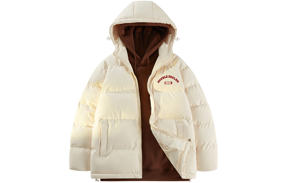 

Double Dealer Пуховик Unisex, Ecru