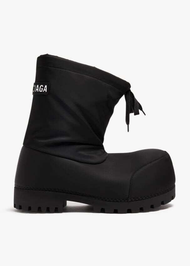 Ботинки Balenciaga Alaska Low, черный купить выгодно по цене от