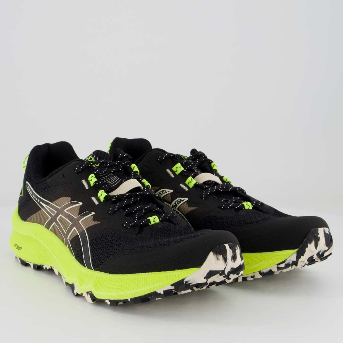Беговые кроссовки ASICS Men's Trabuco Terra 2, черный — фото 2