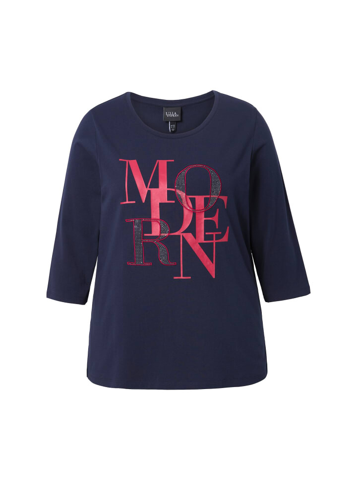 

Футболка Ulla Popken Shirt, цвет marine