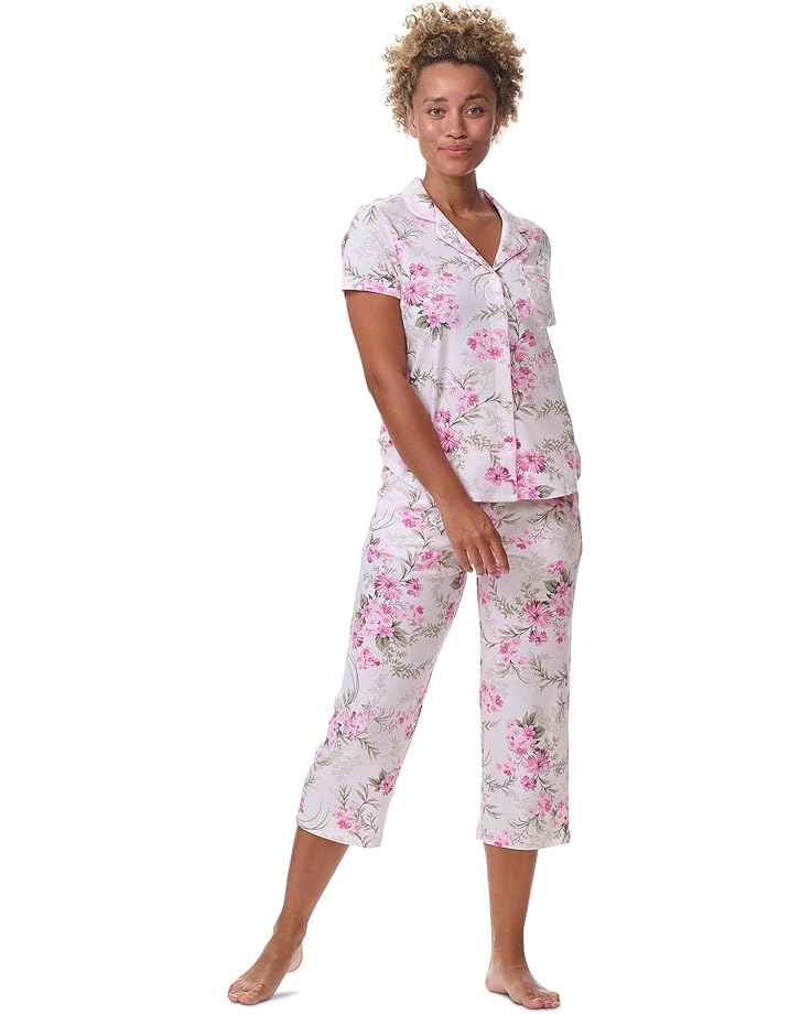 

Пижама Karen Neuburger Girlfriend Capri PJ Set, цвет Floral Vines