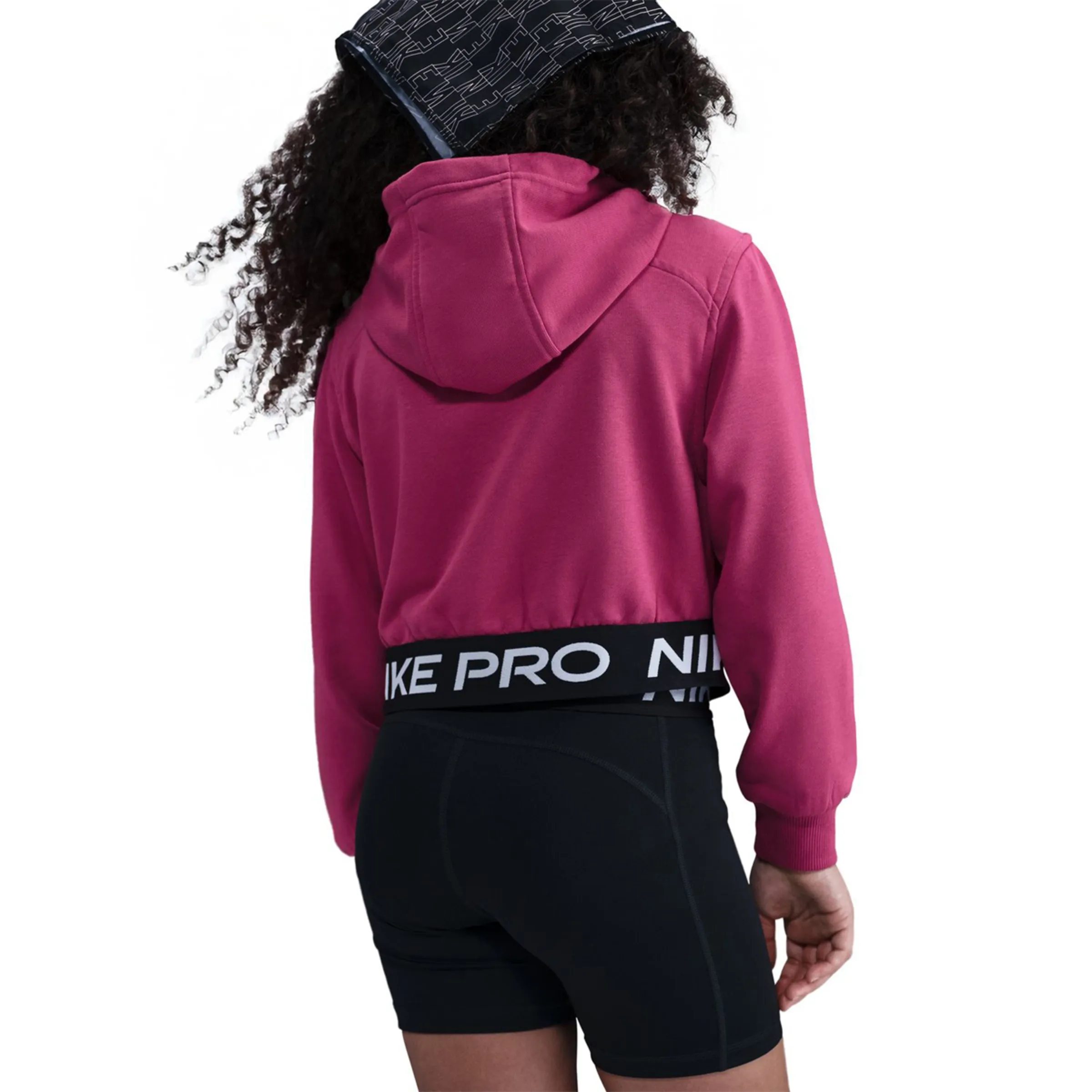 Детская толстовка Pro Dri-FIT Fleece Nike, красный — фото 4