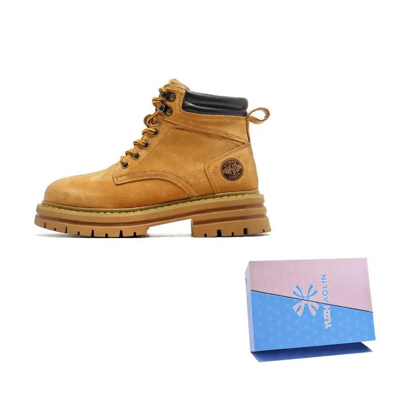 

YUZHAOLIN Жёлтые короткие ботинки мартина унисекс, цвет Yellow