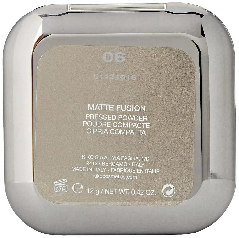 Прессованная пудра KIKO Milano Matte Fusion, 06 Hazelnut — фото 4
