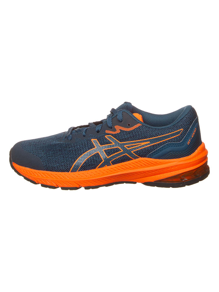 

Кроссовки asics Laufschuhe GT 1000 11 GS, цвет dunkelblau/orange