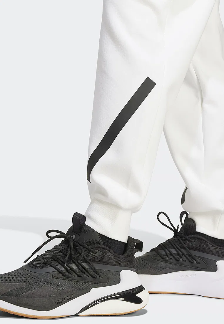 Тренировочные брюки, Z.N.E., Adidas, белый — фото 3