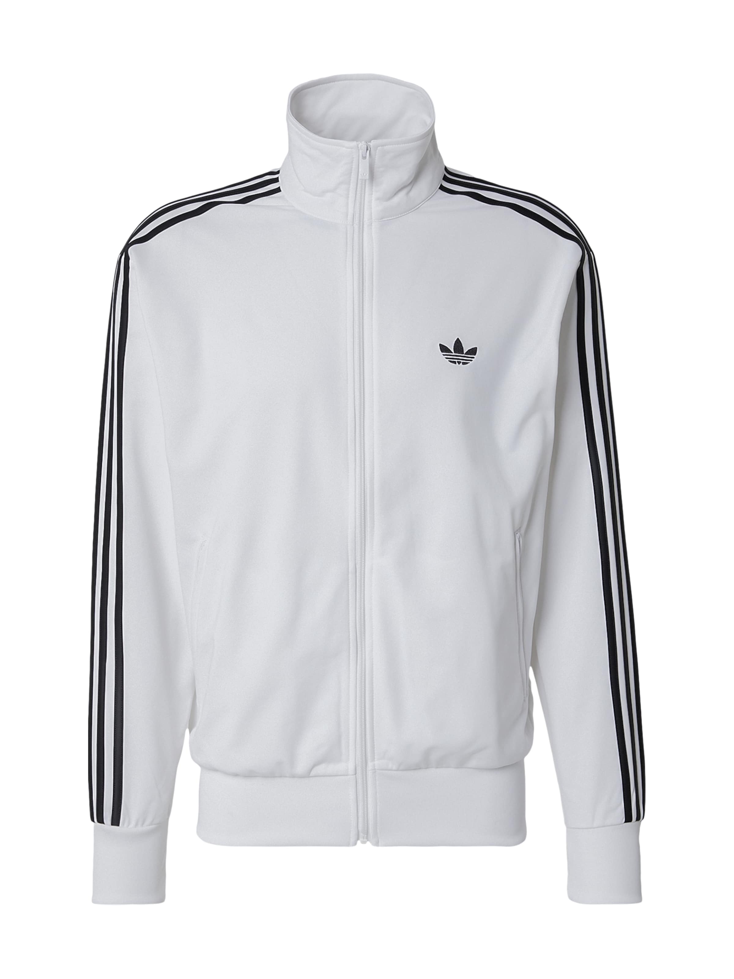 

Adidas Originals Толстовка с молнией 'Firebird' в белом цвете