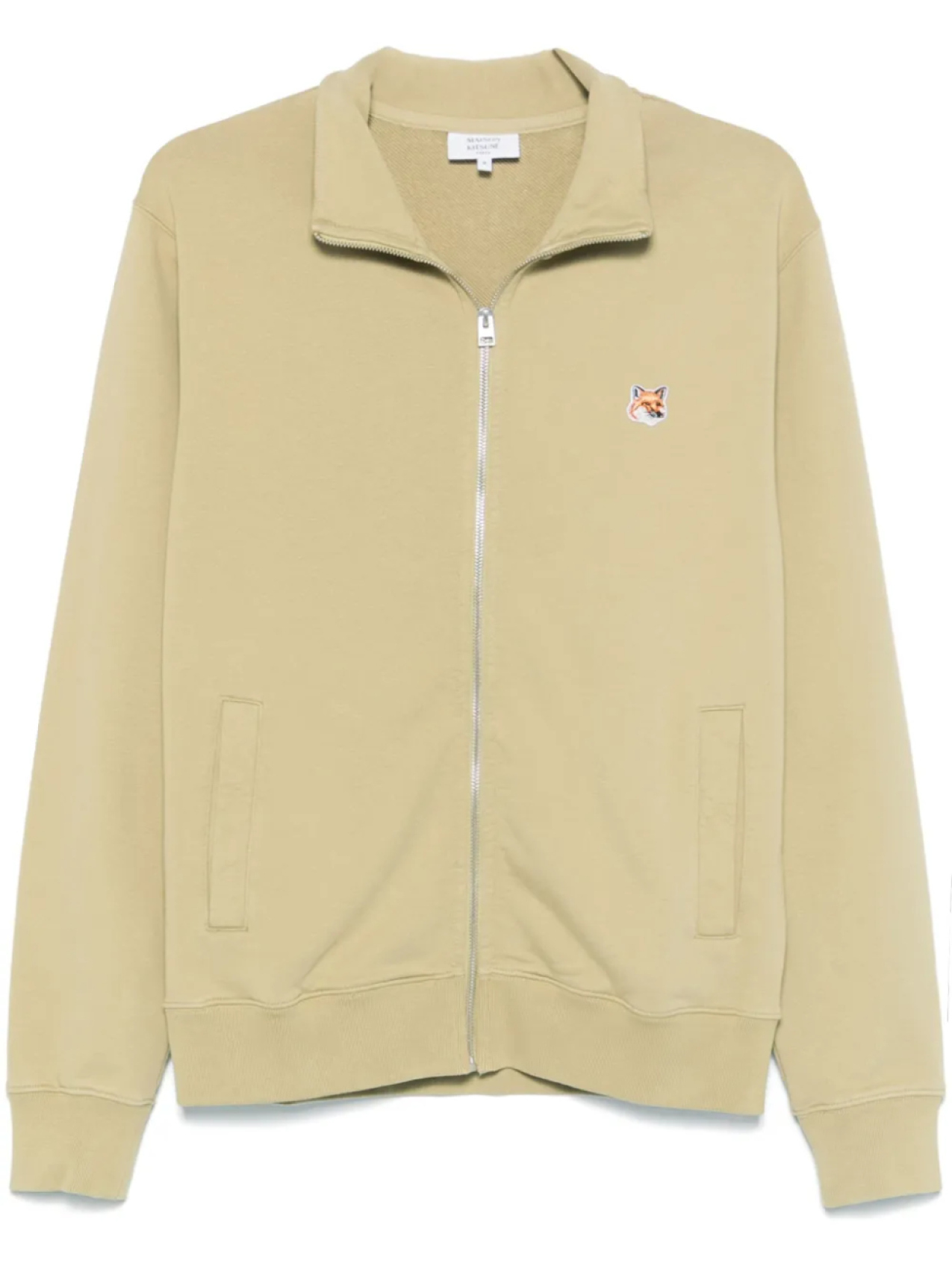 

Maison Kitsuné толстовка с нашивкой Fox Head, зеленый