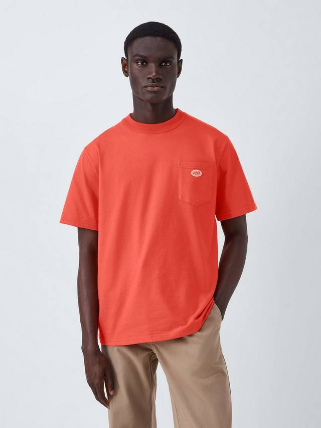 

Хлопковая футболка Regular Fit с коротким рукавом и карманом Armor Lux, Paprika H25