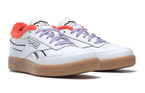 Кроссовки x tom & jerry club c revenge 'droopy' Reebok, белый — фото 3