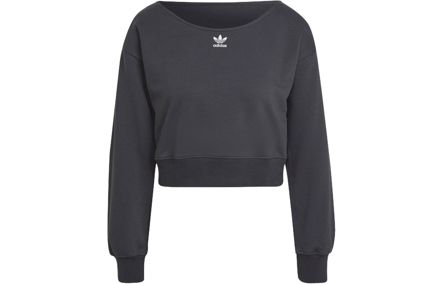 

Толстовка SLOUCHY CREW женская серая Adidas Originals