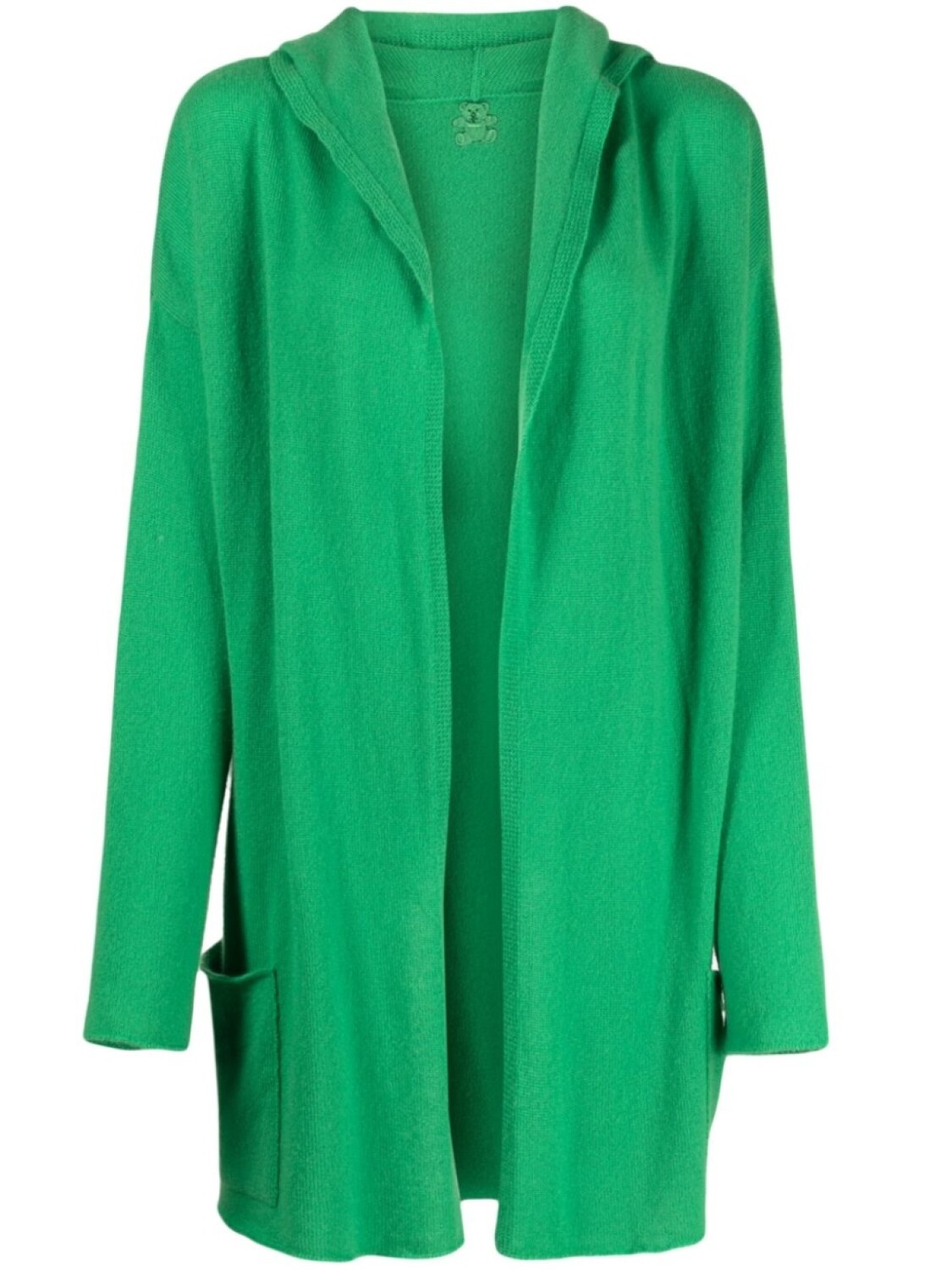 

Teddy Cashmere кашемировый кардиган Napoli с капюшоном, зеленый