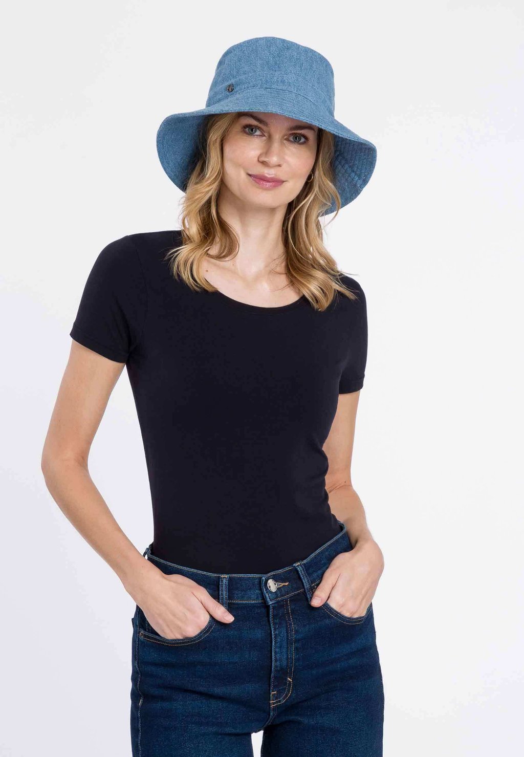 

Панама DENIM BUCKET Loevenich, темно-синий