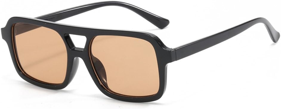 

Солнцезащитные очки с индивидуальной маленькой оправой в стиле ретро, ​​модные солнцезащитные очки для защиты от солнца на открытом воздухе, женские TYUVIVO, Black Brown