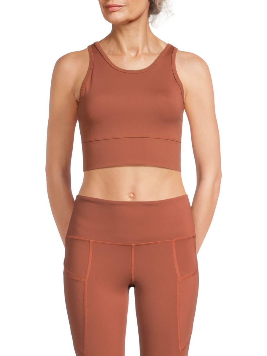 

Спортивный бюстгальтер Piper Solid Strut This, цвет Auburn
