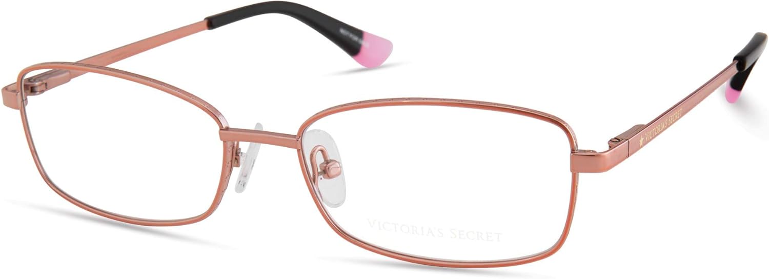 

Victoria's Secret очки VS 5022 072 бледно-розовые с золотой звездой на заушнике, черные