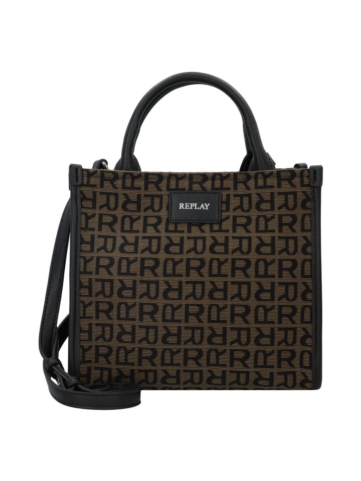 

Сумочка Replay 24 cm, цвет pino - black