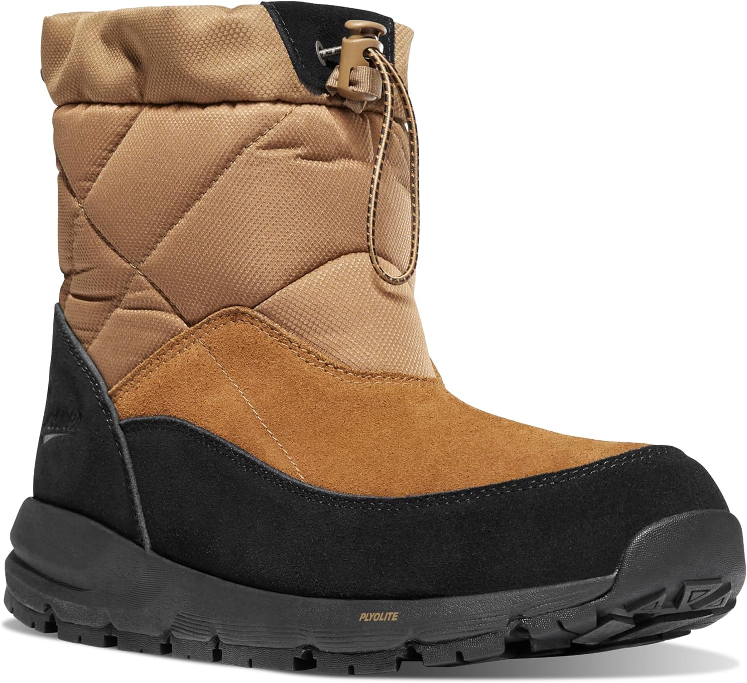 

Мужские водонепроницаемые походные ботинки Danner Cloud Cap 400G 7 из замши с подошвой Vibram Arctic Grip, утеплителем PrimaLoft и стелькой OrthoLite, Coyote