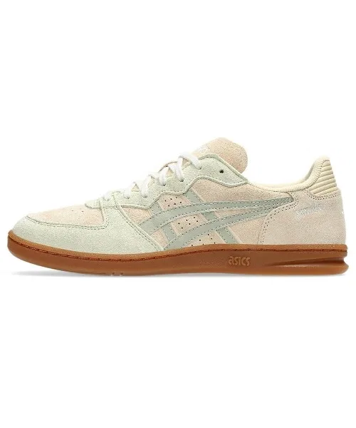 Мужские кроссовки ASICS SKYHAND OG из замши бежевые — фото 4