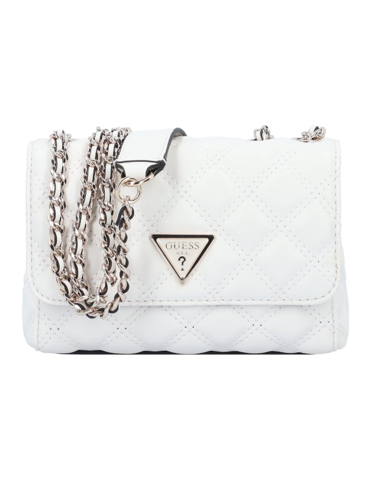 

Наплечная сумка Guess, цвет off white