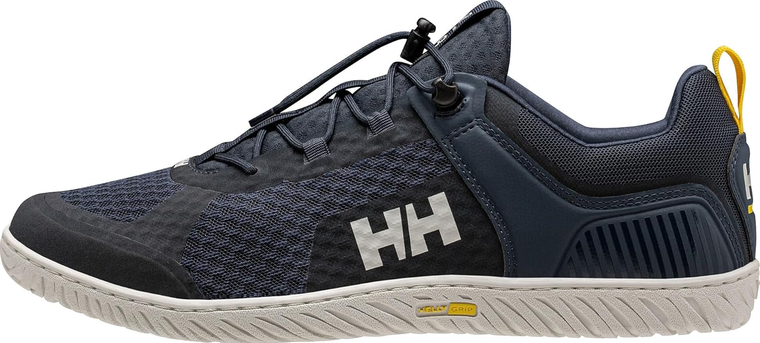 Мужские легкие дышащие кроссовки Helly-Hansen HP Foil V2 для парусного спорта и водных видов спорта Helly Hansen, 597 Navy/Off White — фото 2