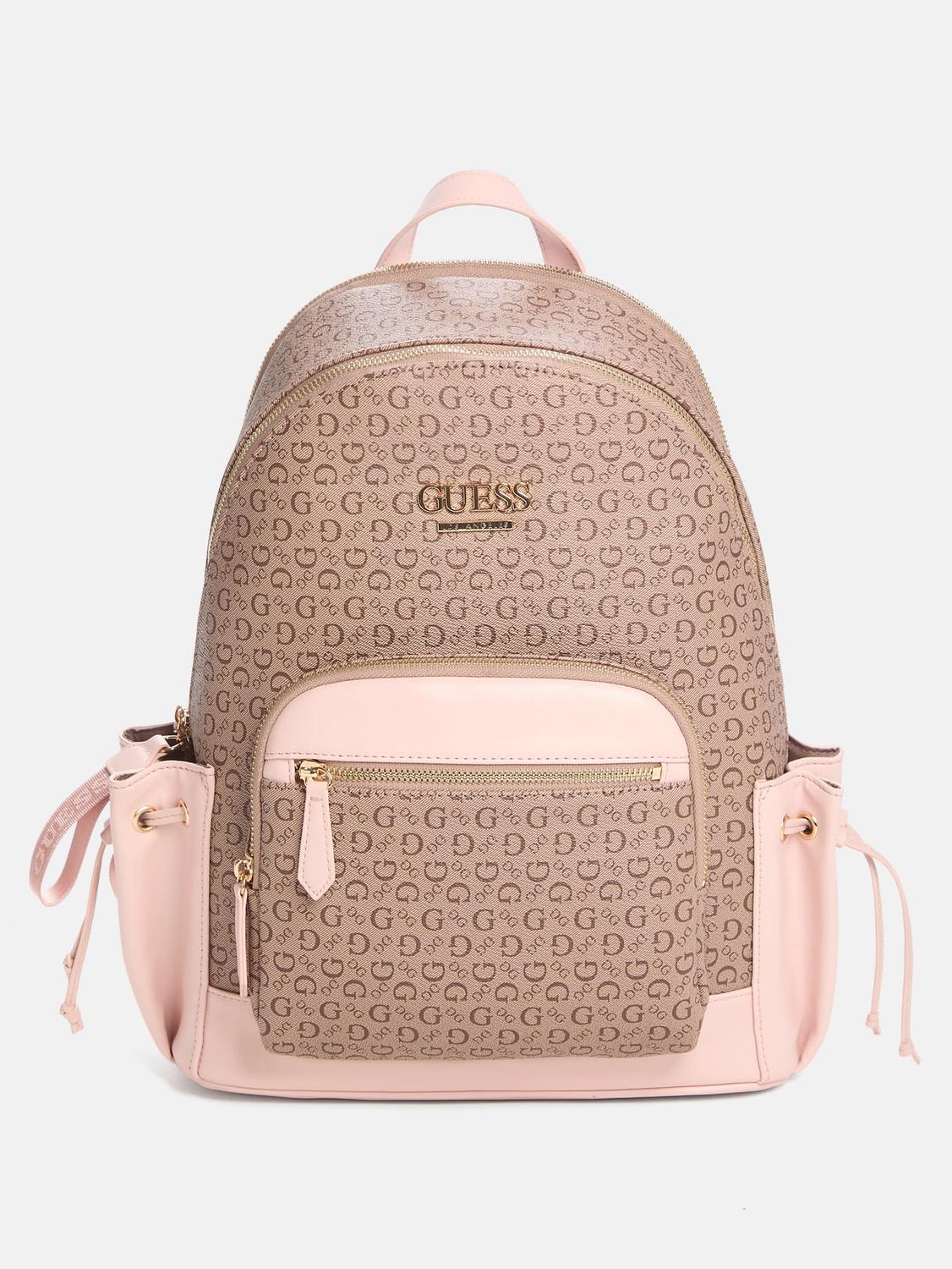 

Сумка Charli Embossed Logo Backpack Guess Factory, Natural