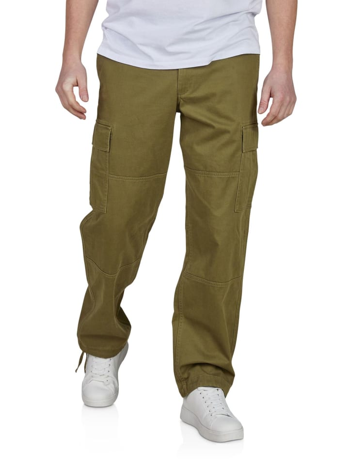 

Брюки-Карго Jack & Jones, оливковый
