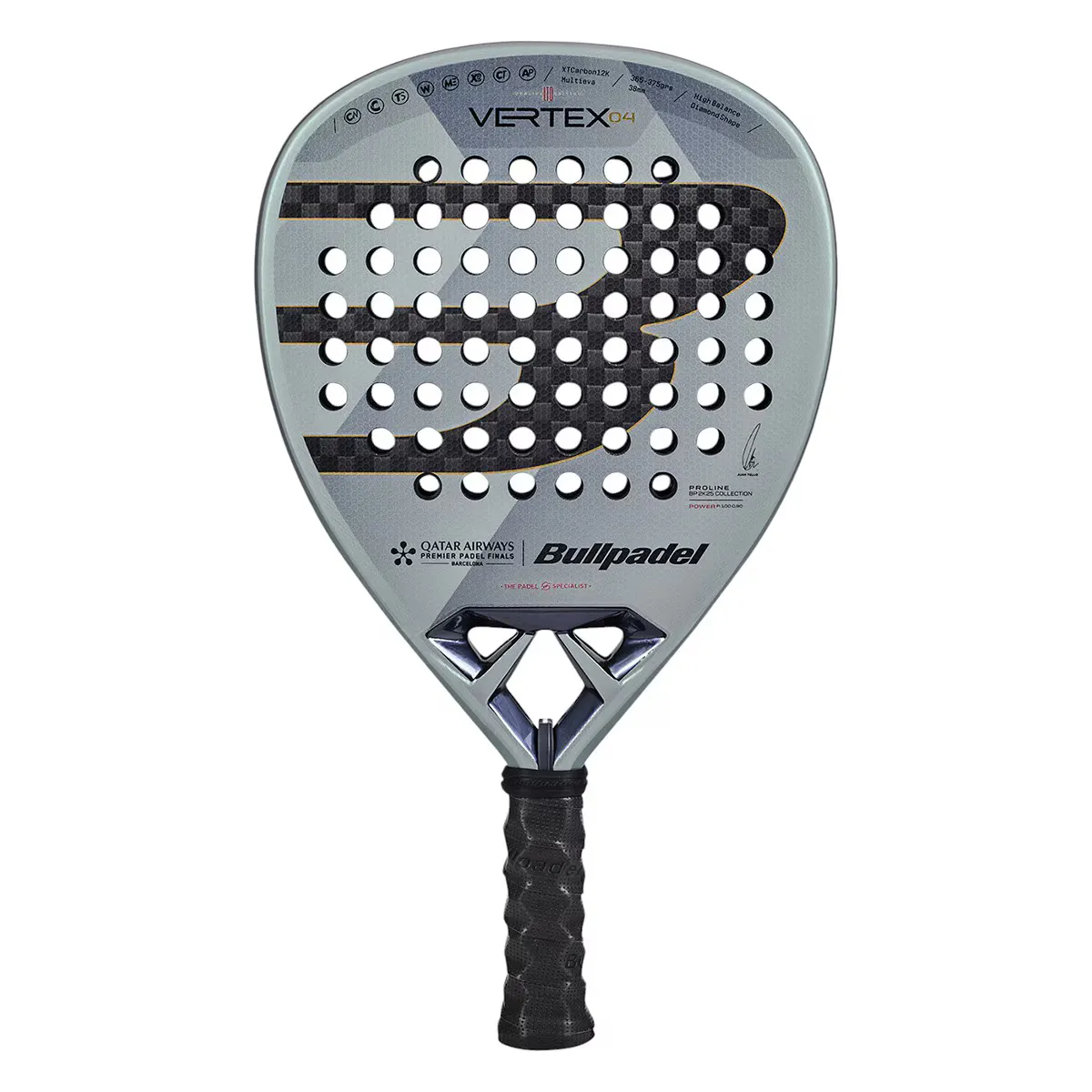 

Ракетка для паделя VERTEX 04 TF 24 Bullpadel, цвет default