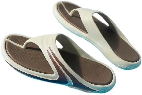 

Мужские спортивные шлепанцы для отдыха, удобные повседневные сандалии, дизайн с цветными блоками, летние мужские сандалии, большие дышащие шлепанцы для улицы и пляжа, водонепроницаемые тапочки (Размер: EU 42/43, Цвет: Коричневый) Bydzkj