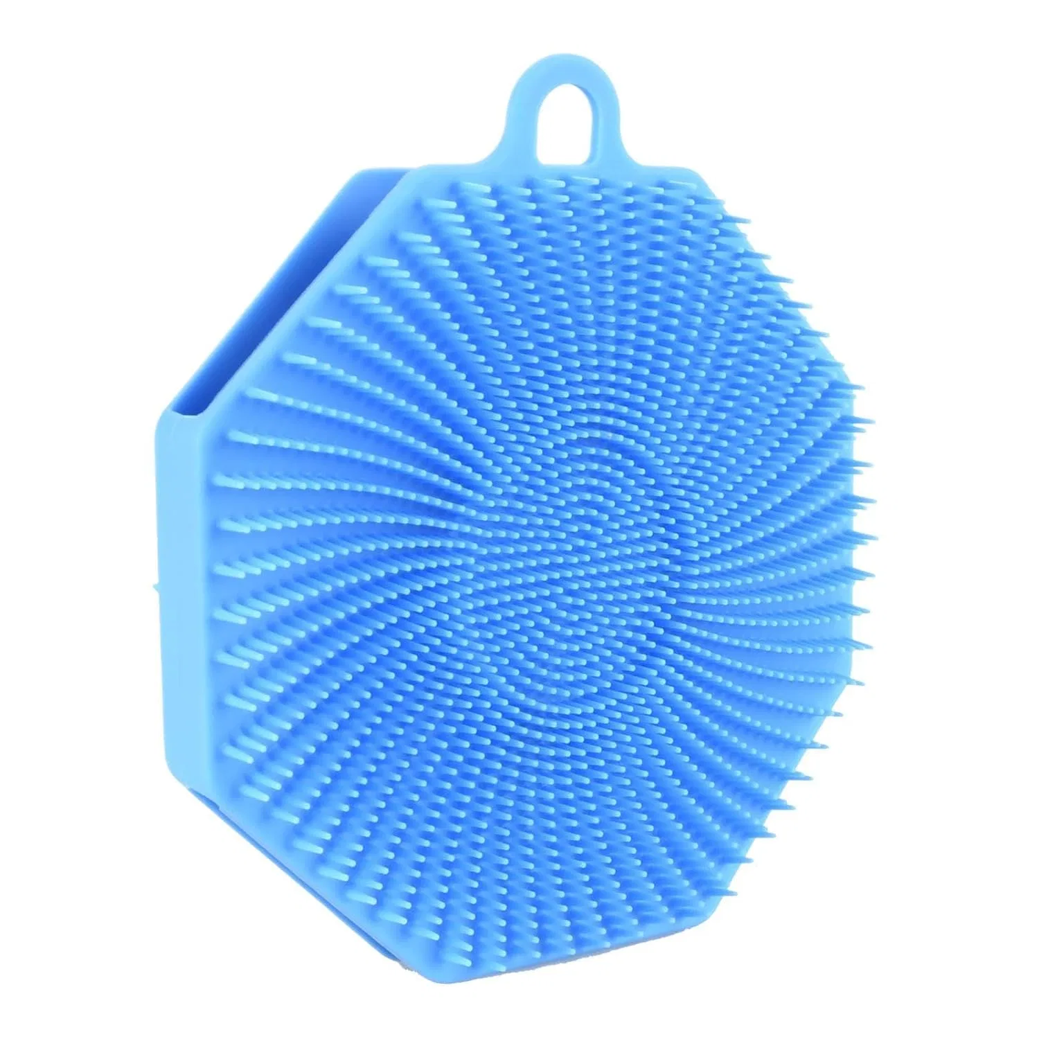 Силиконовая щетка для тела с массажными опциями Generisch, Blue