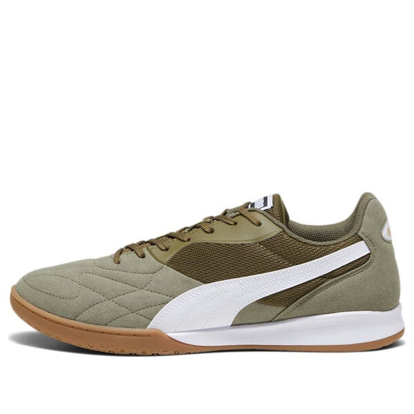 

Кроссовки king top it 'olive drab white gold' Puma, серый
