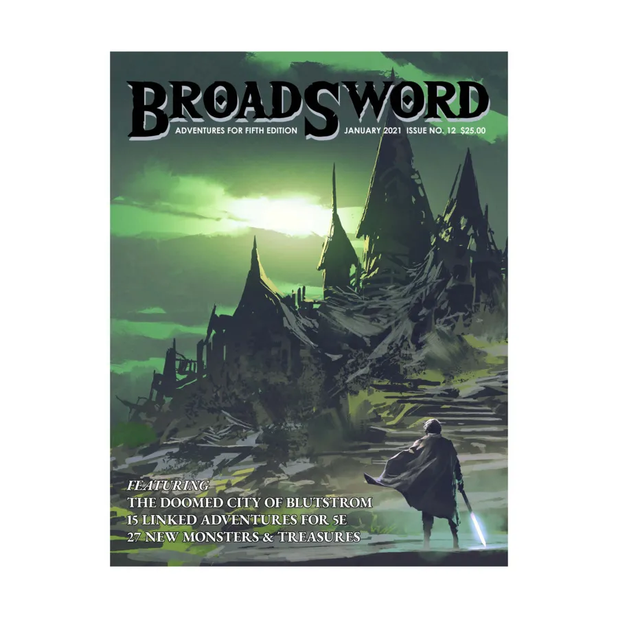 

BroadSword Monthly #12 January 2021, BroadSword Monthly, мягкая обложка
