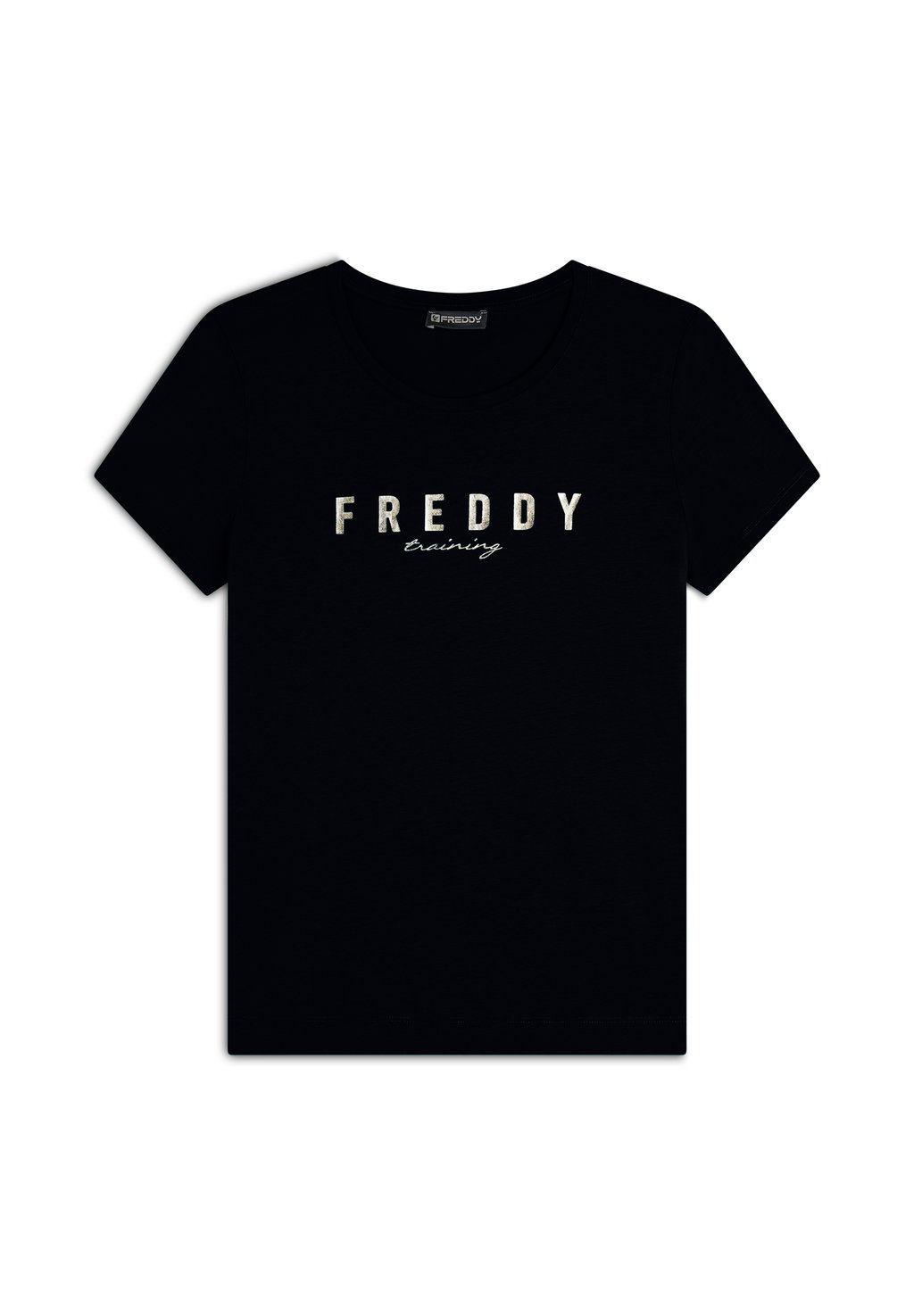 

Футболка с принтом CON LOGO CHIARO SUL FRONTE Freddy, коричневый