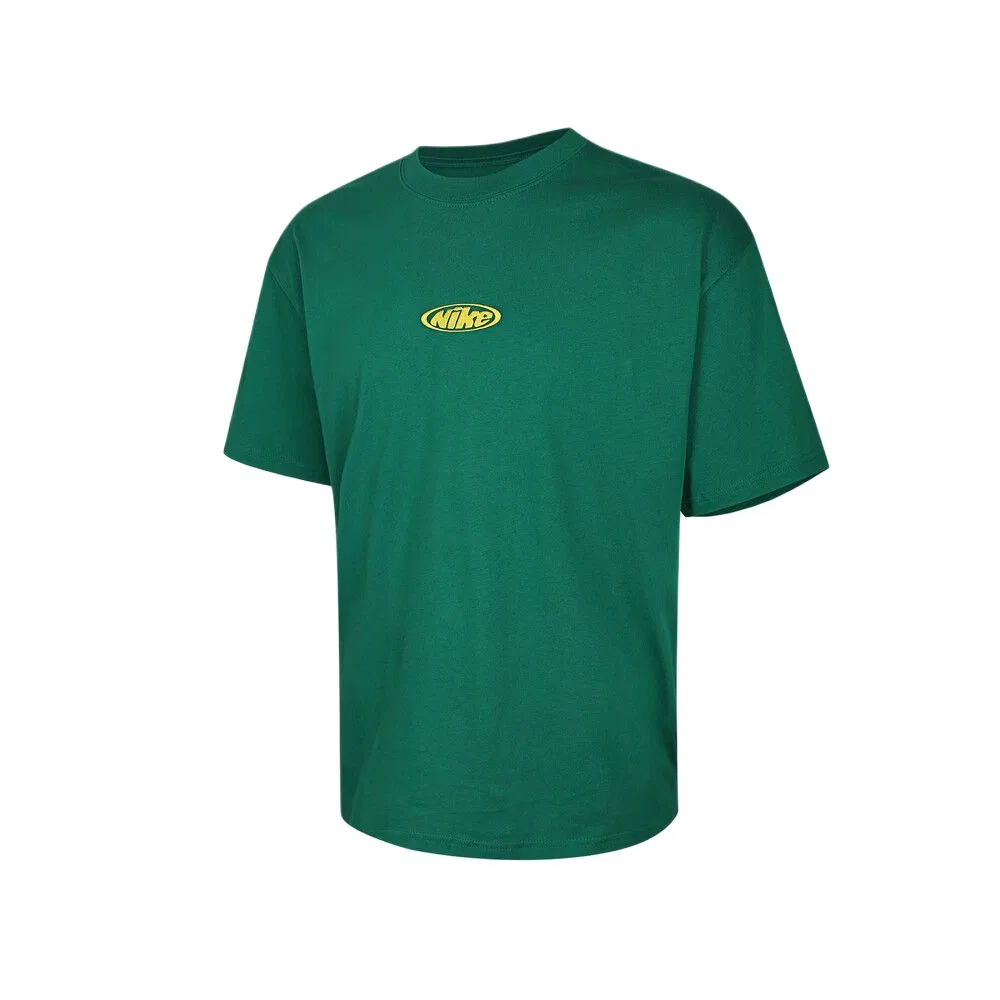 Футболка мужская Dark Green, круглый вырез, Moderate Nike