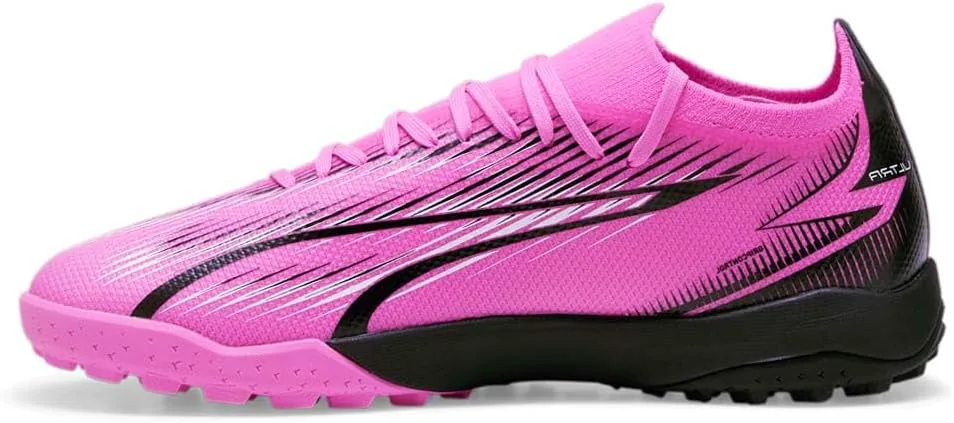 Мужские футбольные бутсы PUMA Ultra Match Turf - розовые, розовый — фото 3