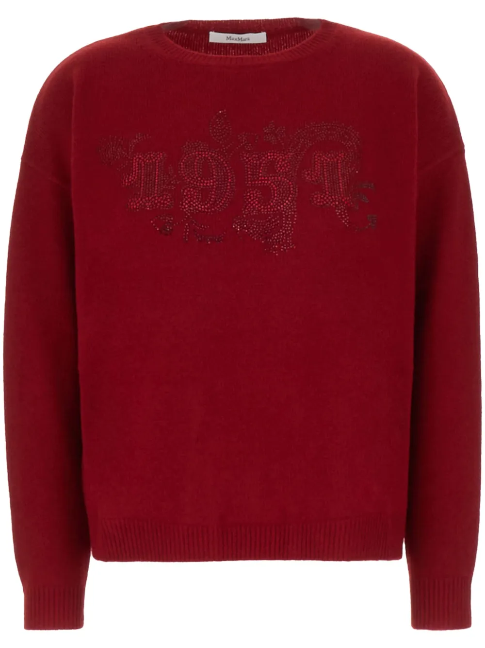 

Свитер 1951 со стразами MAX MARA, красный