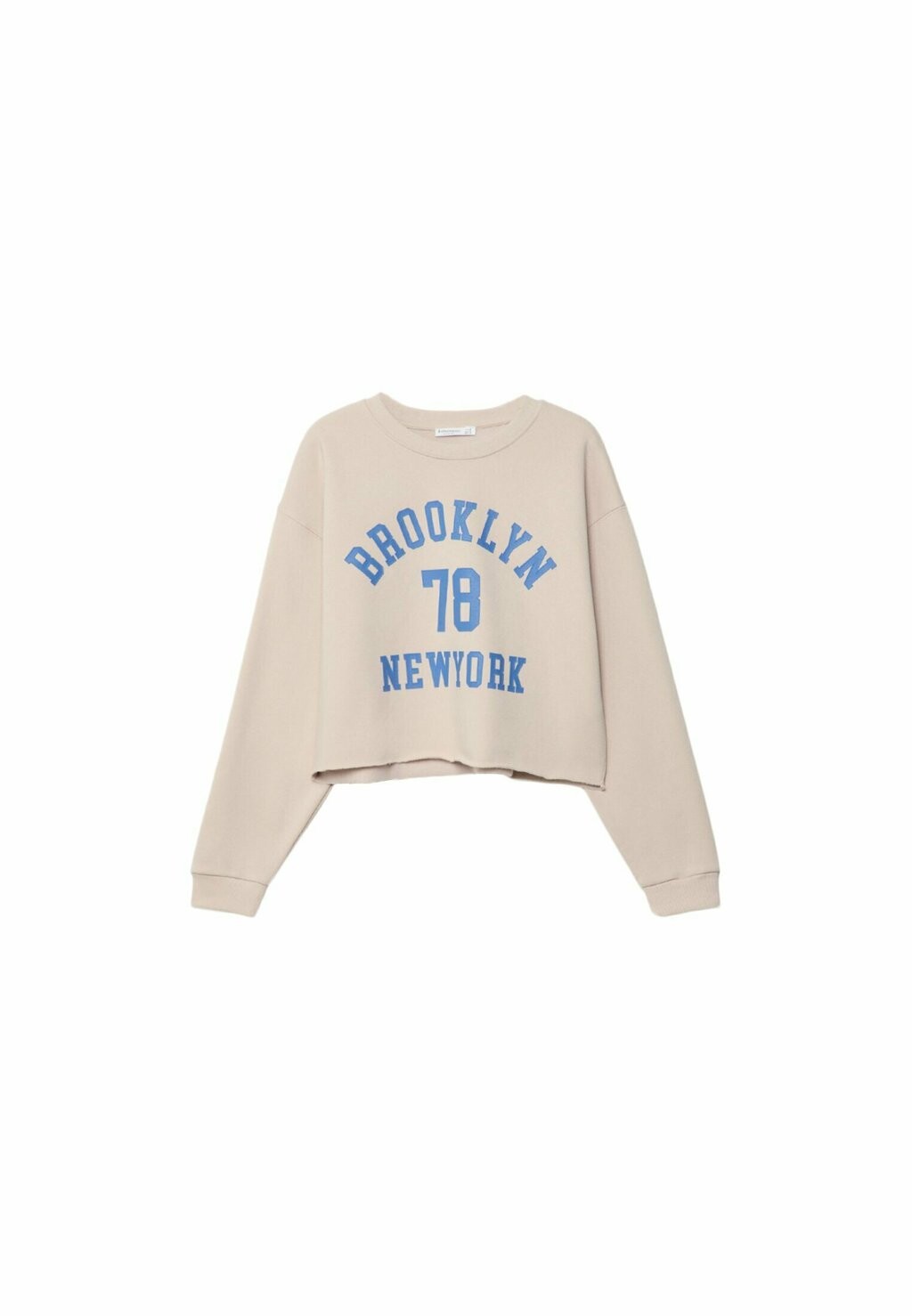 

Толстовка CROPPED Stradivarius, цвет Stone