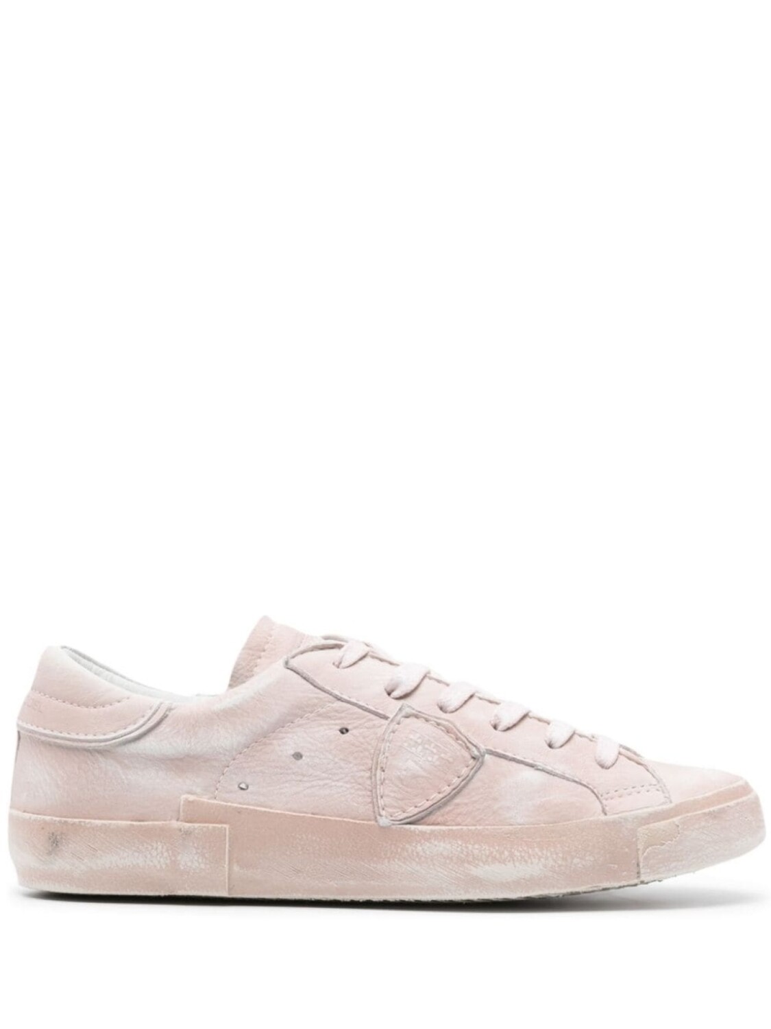 

Кроссовки Philippe Model Paris With Logo Patch, светло-розовый