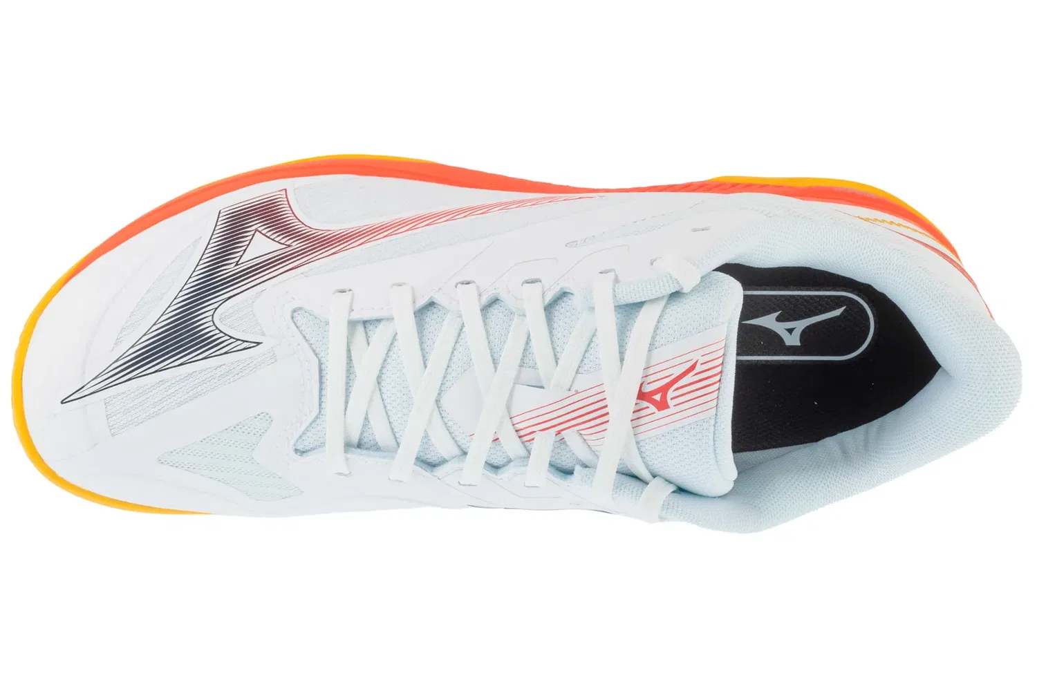 Кроссовки для тенниса, шнуровка, Mizuno, белый — фото 3