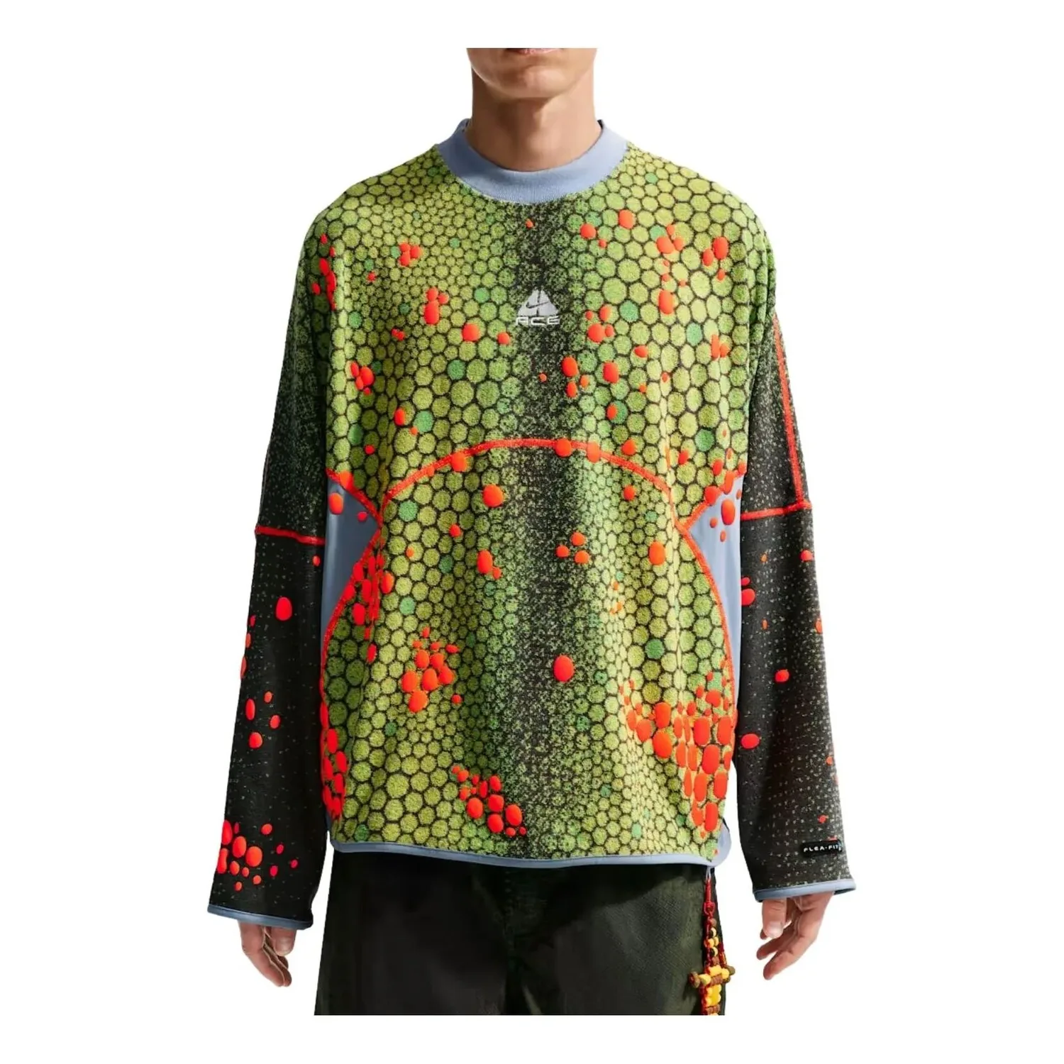 Толстовка Nike ACG x CPFM с длинными рукавами и круглым вырезом, цвет «многоцветный»