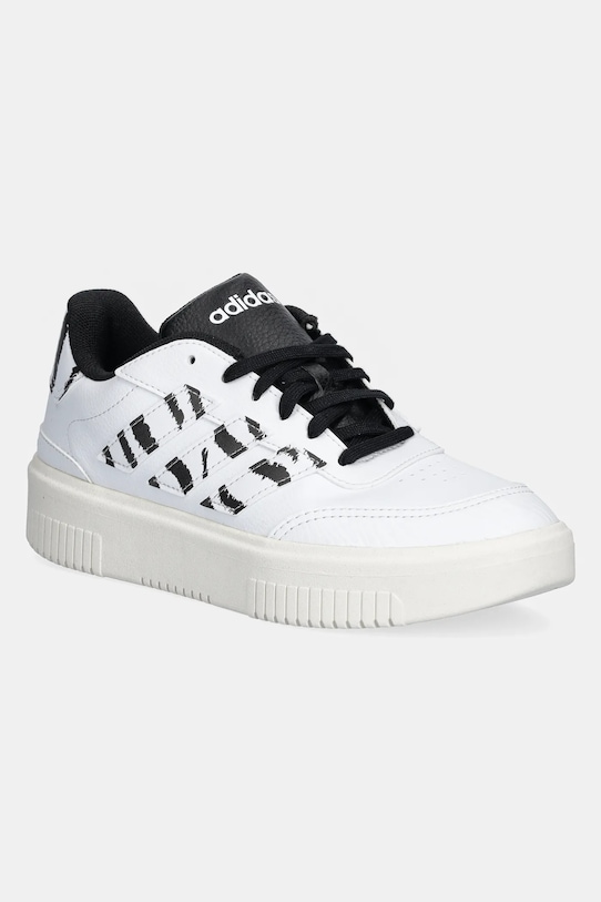 Кроссовки Courtblock Bold Adidas, белый